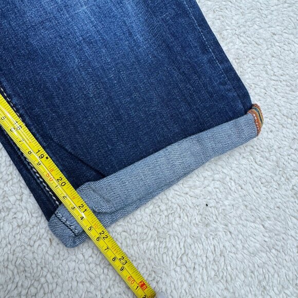 Rock Revival Rubella Easy Capri Blue Jean Women's Embellished Pocket, Size 31 - Picture 12 of 13